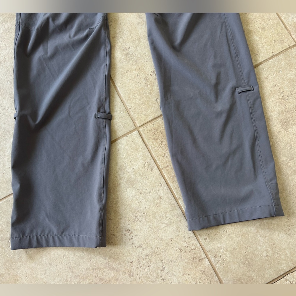 REI Kornati Roll-Up Pants Hiking Trail Utility UPF 50 Outdoor Gorp Travel Gray 6 - Picture 5 of 16